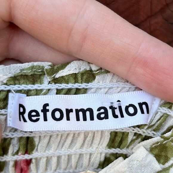 Reformation Nikita Dress Jolie Floral size 12 - Picture 7 of 8